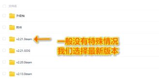 【游戏问题】网盘里游戏版本很多该怎么选?-未玩VIGAME